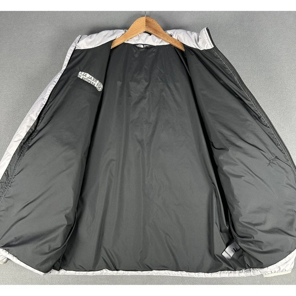 North Face Puffer Jacket Mens Large Grey Bombay Insulated Performance Hiking